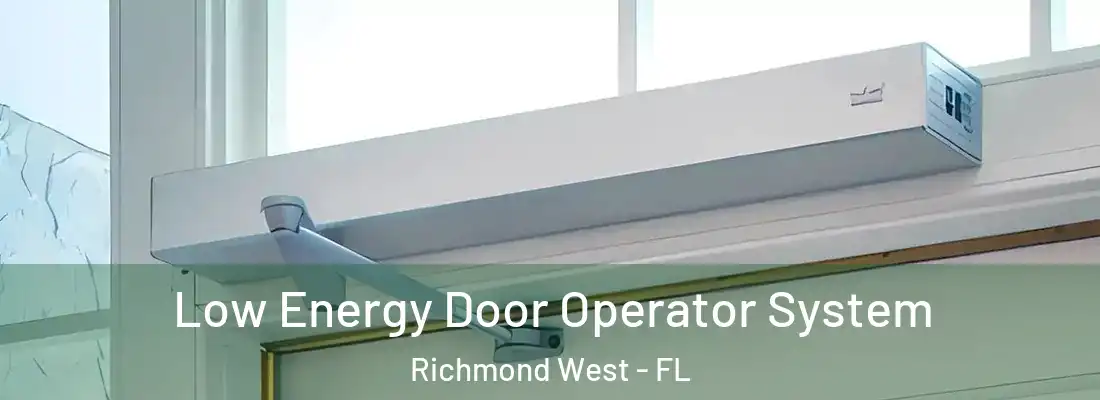  Low Energy Door Operator System Richmond West - FL